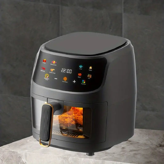 Large Colorful Touch Screen Air Fryer